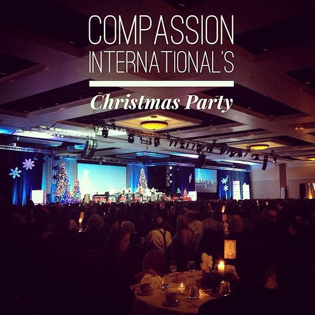 Compassion international Christmas party