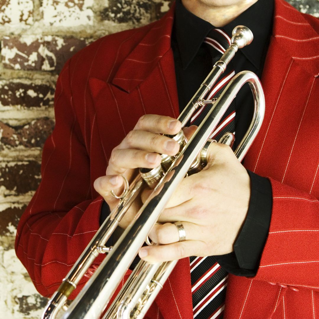 Denver Bierman playing Trumpet